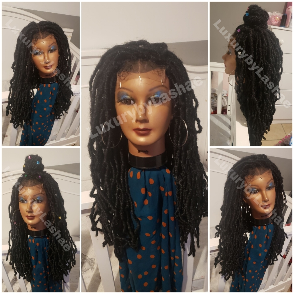 💥ETSY💥Faux Loc Wig w/ Closure
